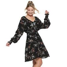 Juniors American Rag Dolman Sleeve Skater Dress Null Skater Dress Dresses Kohls Dresses