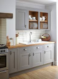 grey painted distressed wood cabinet