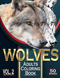 Wolves are a fascinating creature, cool and mysterious. Amazon Com Wolves Adults Coloring Book 50 Beautiful Realistic Drawings Wolf Coloring Pages For Adults Relaxation Volume 2 8 5 X 11 In 9798616944245 Design Sbep Books