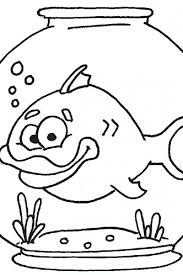 Fish Bowl Coloring Page Youngandtae Com In 2020 Fish Coloring Page Coloring Pages Free Clip Art