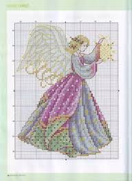 Free christmas dmc cross stitch charts using dmc embroidery floss, light effects and satin thread. Angel Cross Stitch Patterns Free Download Novocom Top