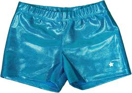 Amazon.com: Destira Girls Mystique Gymnastic Athletic Sport Short,  Turquoise, Ideal for Gymnastics, Practices, Dance, Cheer, Tumbling, Yoga, &  More, Child Large (10): Clothing, Shoes & Jewelry