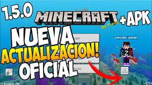 Pocket edition apk for android, apk file named and app developer company is mojang. Descarga Nueva Actualizacion Minecraft Pe 1 5 0 0 Review Descarga Mcpe 1 5 0 0 Sin Licencia By Zamudiogameryt