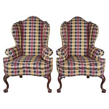 We did not find results for: 2 Antique Plaid Queen Anne Wingback Library Club Accent Arm Chairs For Sale At 1stdibs
