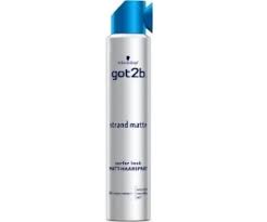 Got2be strandmatte muss nicht unbedingt minderwertig sein, nur da dieses kostengünstig ist. Schwarzkopf Got2be Strand Matte Haarspray 200ml Ab 3 45 Preisvergleich Bei Idealo De