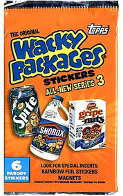 Wacky packages ans10 red ludlow #27 wuss in boots nm/mt @@ rare @@. Wacky Packages Topps All New Series 3 Trading Card Sticker Pack 6 Sticker Cards Toywiz