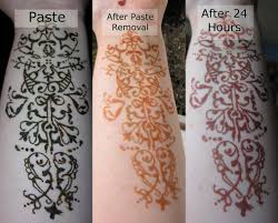 Bleaches are more likely to irritate your skin than other tattoo or ink removal chemicals. Henna The Painted Otter