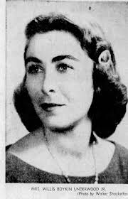 Mina Anne Weil Underwood (1931-1981)