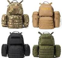 Mochila de assalto Multicam impermeável 50L com armação