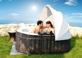 miweba mspa whirlpool sonnendach b0301383 sonnensegel in 2021 whirlpool garten aufblasbar whirlpool whirlpool im freien