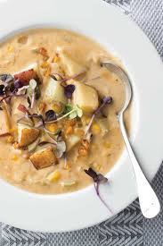 This Creamy Soup Is Like A Warm Hug Made Of Roast Potatoes Recipe Potato Soup Recipe Recipes Creamy Potato Soup Recipe