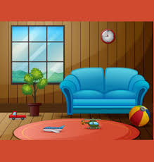Bored man on couch isolated at home. Messy Living Room Vector Images Over 180