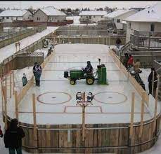 Hoooonnnnn Backyard Ice Rink Backyard Rink Backyard Hockey Rink