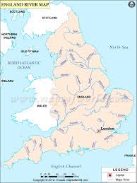 How to move about this map of. England River Map Rivers In England