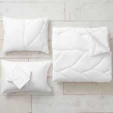 Product titlebetter homes and gardens ruffled flowers handcrafted comforter & sham set. Puffy Comforter Bundle Set Pottery Barn Teen