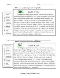 Editing And Proofreading Worksheet Sample Editing Practice Worksheets Paragraph Worksheets Proofreading Activities
