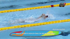 Köbrich se quedó con la plata en la prueba de 800 metros libres, en una infartante competencia donde volvió a. Kristel Kobrich Gano Medalla De Oro En Juegos Suramericanos 2018 Youtube