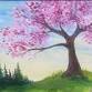NEW ART - 2X POINTS - Pink Blooms and Pines 15+