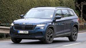 The 7 seater škoda kodiaq sportline is our ultimate large car, with enough space for everything you need and all of your passengers. 2021 Skoda Kodiaq Facelift Spied With Deceiving Camouflage