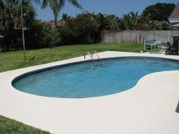 Best Paint For Concrete Pool Deck And Pool Decks Armorpoxy Deck Paint Painted Pool Deck Concrete Pool