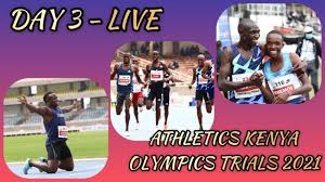 Originally scheduled to take place from 24 july to 9 august 2020, the gam. Live Day 3 2021 Athletics Kenya Olympic Trials From Kasarani Stadium Youtube
