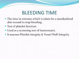 Image result for Bleeding Time