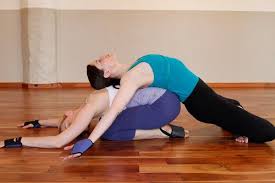 Easy Relaxing Great For Kids Too The Lizard Sunbathing On The Rock Partner Pose Partner Yoga Poses Yoga Poses Partner Yoga