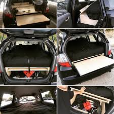 Honda Fit Camper Bed Frame Suv Camping Honda Fit Camping Suv Camper