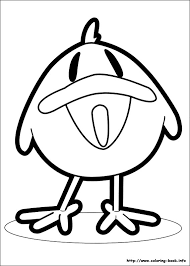 What about coloring this beautiful picture? Pocoyo Coloring Picture
