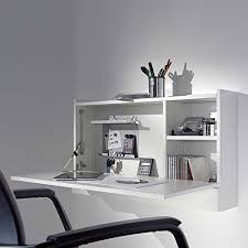 Amazon De Focus Sekretar Wohnzimmer Buro Temahome Weiss Eiche Schreibtische Fur Kleine Raume Haus Deko Wandtisch
