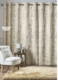 Homescapes cream crushed velvet lined curtain pair 66 x 90 inch drop (167 x 228 cm) luxury heavy weight contemporary neutral eyelet ready stunning red floral on a cream backdrop, will add style and elegance to your room. Next Eyelet Curtains Large Bold Wild Red Flower Poppy Pattern W66 X 90 Drop 35 00 Picclick Uk