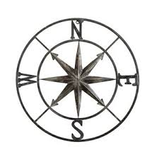 You might also like this photos or back to outdoor compass wall decor. Iron Compass Wall Decor Wayfair Ca