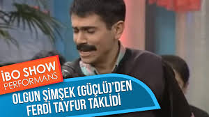 Olgun şimşek haberleri en güncel gelişmeler ve son dakika haberler. Olgun Simsek Yakti Beni Ferdi Tayfur Taklidi Ibo Show Canli Performans Youtube