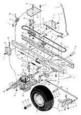 42 lt rail frame model numbers ending in xb(1997 thru 2000). Solved Need Diagram To Install Belt On Murray Riding Mower Murray Riding Mower Ifixit