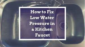 Undo the flexible hose connected to the sink shutoff valve, using an adjustable wrench. How To Fix Low Water Pressure In A Kitchen Faucet Benjamin Franklin Plumbing