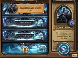 Some cards that have been forgotten make a resurgence when a certain deck or strategy becomes. Hearthstone Top Decks On Twitter If You Want To Risk Opening And Closing Hearthstone It Appears That You Can Play The Solo Adventure Now Https T Co X0hz7ma7ub Https T Co 4d2ktepu6c
