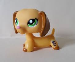 Figurine Littlest Petshop Serie 6 Chien Teckel Orange N 2587 Lps Dog Pet Shop Lps Dachshund