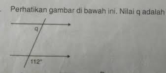 Matematika sekolah menengah kejuruan (smk) kelas xii. Perhatikan Gambar Dibawah Ini Nilai Q Adalah Brainly Co Id