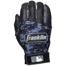 Franklin Sports Youth Mlb Digitek Batting Gloves Black Black