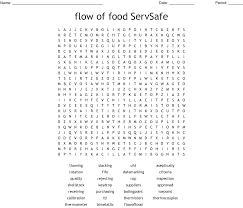 Servsafe Puzzle Chapter 4 Word Search Wordmint