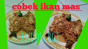 Cara membumbui dan memasak cobek ikan mas bakar khas sunda: Cara Membuat Cobek Ikan Mas Youtube