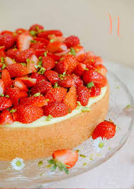 Einfacher Erdbeerkuchen Mit Pudding Food Blog Ninastrada Rezept Kuchen Und Torten Rezepte Erdbeerkuchen Kuchen