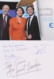 Pour écrire les adjectifs numéraux en lettres, il suffit d'en saisir les chiffres. Presentateurs Du Jeu Tv Des Chiffres Et Des Lettres Blog De Miss83autographes