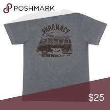 Pharmacy Boardshop King Bus Tee Gray Short Sleeve Tee Tees Tee Shirts
