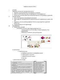 Tusukan ng karayom o aspile. Banghay Aralin