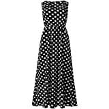 Charly's neighbors have wild parties all day and night. Zerototens Women S Vintage Retro 1940s Polka Dot Printed High Waisted Sleeveless Crewneck Cocktail Swing Party Beach Dress Ladies Summer Sundress Buy Online In Dominica At Dominica Desertcart Com Productid 148543344