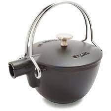 Staub Round Teapot 1 Qt Sur La Table Tea Pots Kettle Tea Kettle