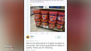 fake tide laundry detergent could be