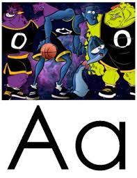 Legacy movie studios, under pressure to compete with netflix, are hoping to lure new subscribers by mashing up old ip. Space Jam Alphabet Posters Freebie By Teach From The Heart Tpt