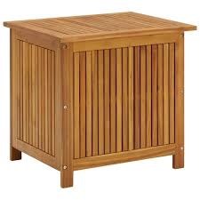 Résistants, ces rangements ne craignent ni l'eau ni le soleil. Coffre De Jardin Bois Massif Etanche Resistant Design Cdiscount